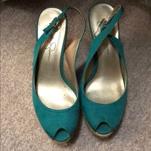 Jessica Simpson wedges